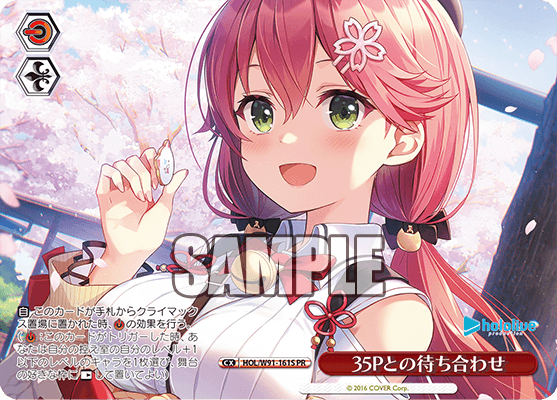 35Pとの待ち合わせ(HOL/W91-161S)